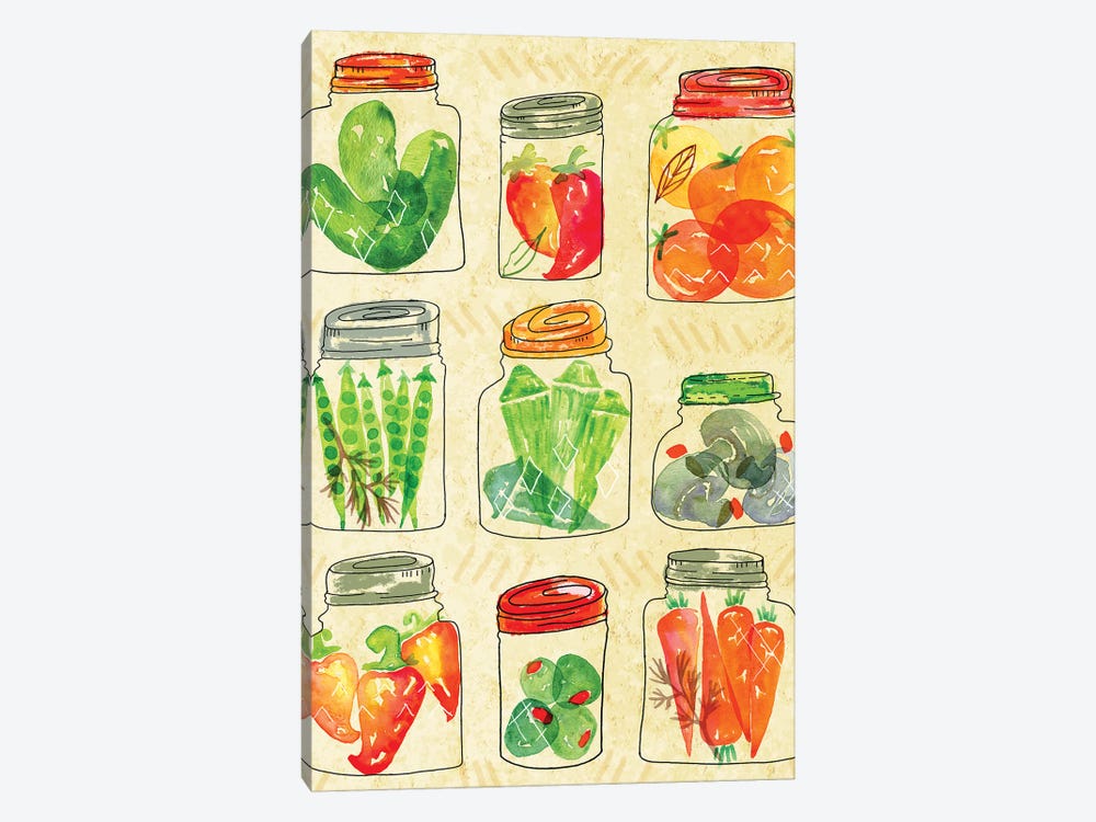 Garden Fresh I by Jessica Weible 1-piece Canvas Art Print