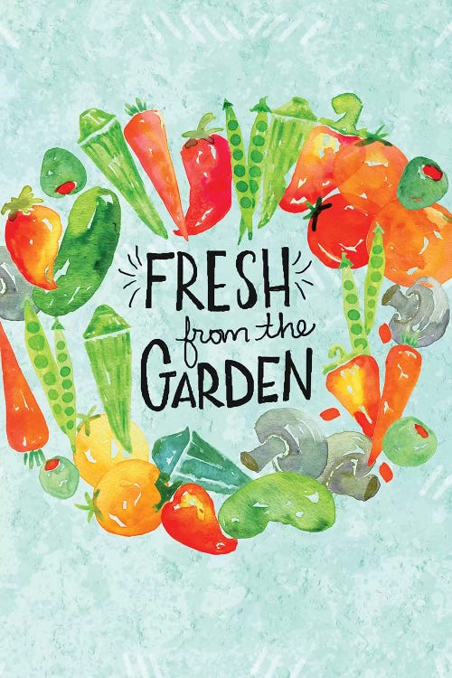 Garden Fresh II by Jessica Weible canvas print