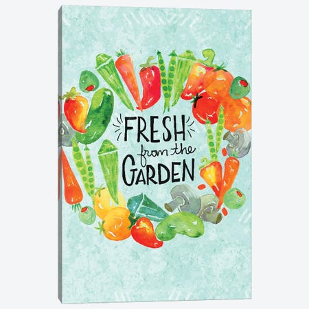 Garden Fresh II Canvas Print #JSS15} by Jessica Weible Canvas Artwork