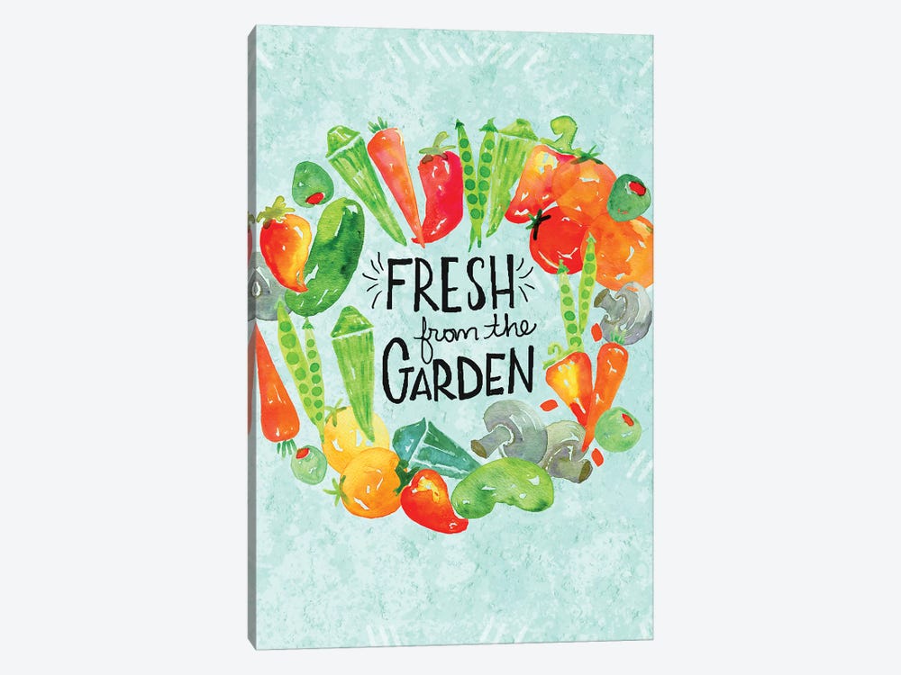 Garden Fresh II by Jessica Weible 1-piece Canvas Art