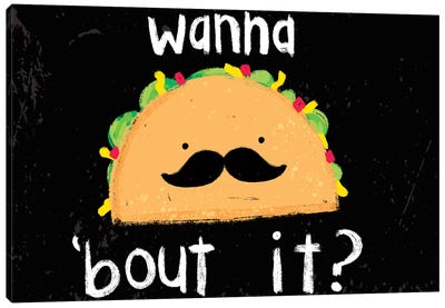 Taco-Bout It III Canvas Art Print - Mexican Cuisine