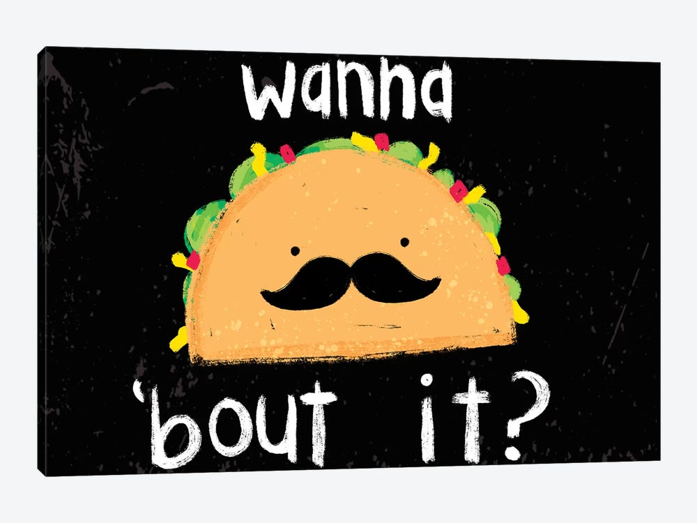 Taco-Bout It III by Jessica Weible 1-piece Canvas Artwork