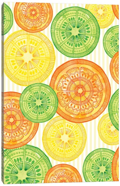 Sweet Citrus Canvas Art Print