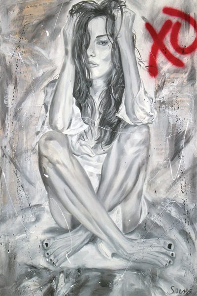 Passion by Jason Sauve framed canvas print