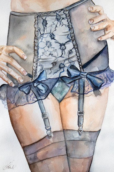 Lingerie: Midnight Blue by Jason Sauve