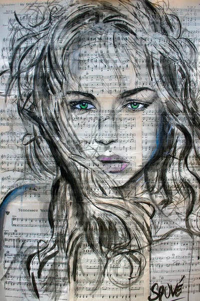 Missing You by Jason Sauve framed canvas print