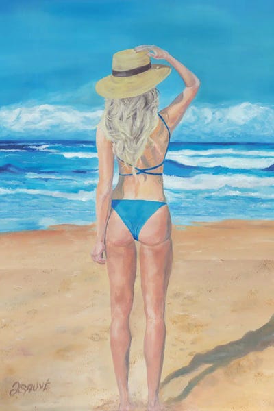 Women's Swimsuits: Beach Girl by Jason Sauve