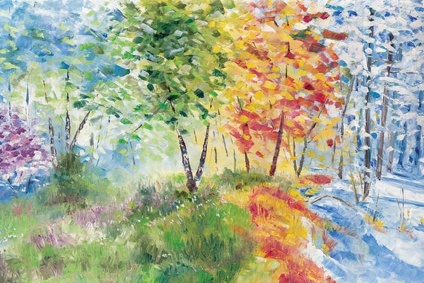 Trees In Transition: Seasons by Jason Sauve