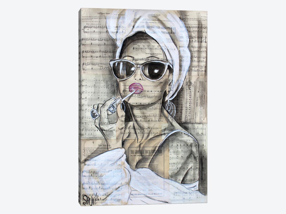 Glam Girl by Jason Sauve 1-piece Canvas Art Print
