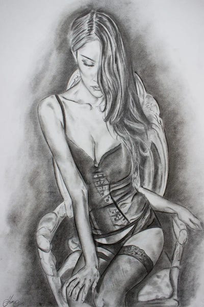 Moods by Jason Sauve framed canvas print