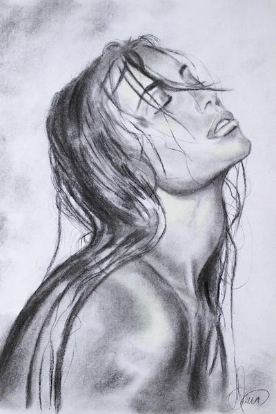 Wet by Jason Sauve framed canvas print