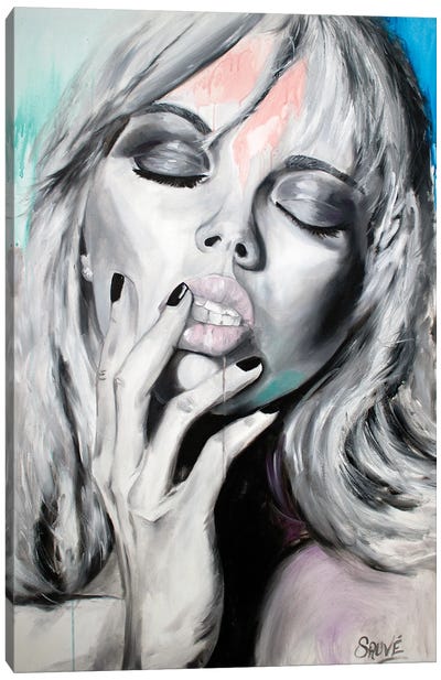 It Was Always You Canvas Art Print - Brigitte Bardot