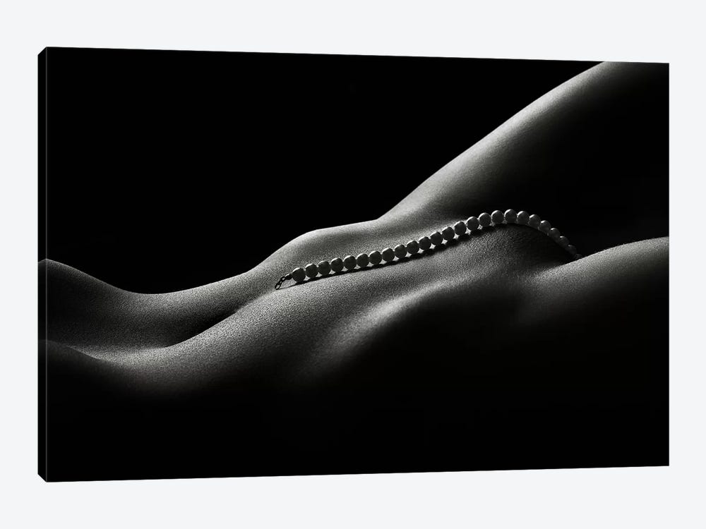 Nude Woman Bodyscape 45 by Johan Swanepoel 1-piece Art Print