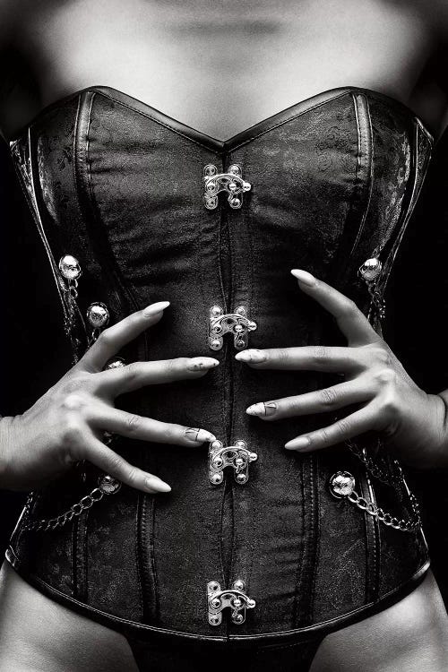 Woman Corset Close-Up