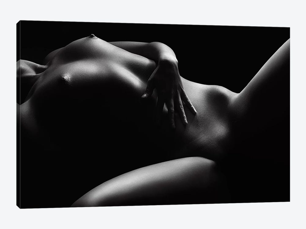 Nude Woman Bodyscape 46 by Johan Swanepoel 1-piece Canvas Wall Art