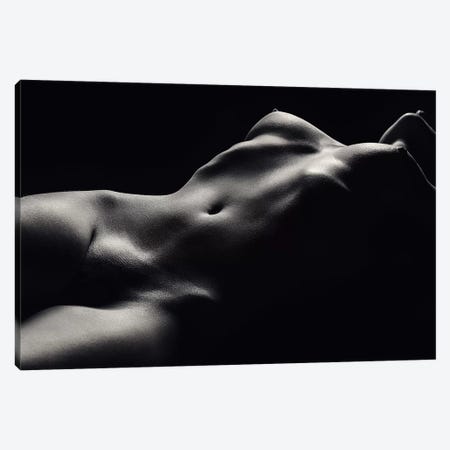 Nude Woman Bodyscape 47 Canvas Print #JSW127} by Johan Swanepoel Art Print