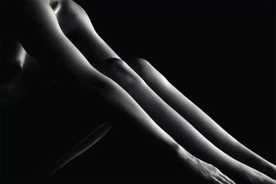 Nude Woman Bodyscape 48 by Johan Swanepoel acrylic art print