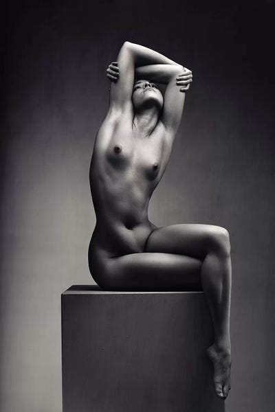 Figurative Photography: Nude Woman Fine Art 7 by Johan Swanepoel