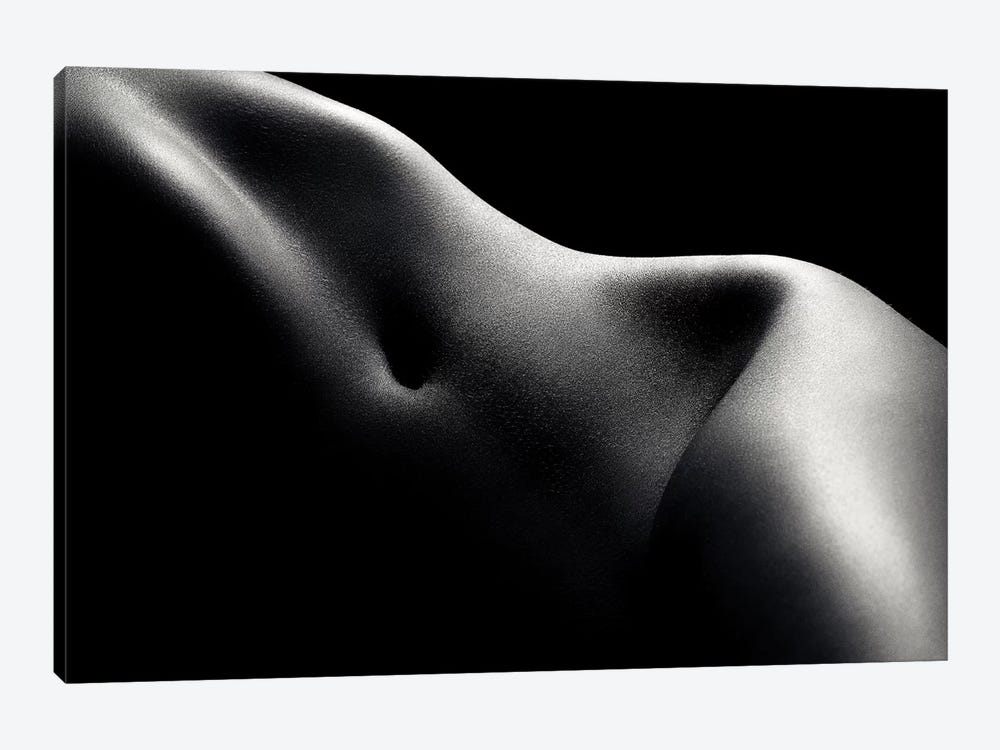Nude Woman Bodyscape 52 by Johan Swanepoel 1-piece Canvas Art Print