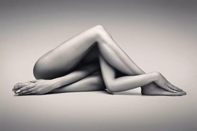 Nude Woman Fine Art 13 by Johan Swanepoel acrylic art print