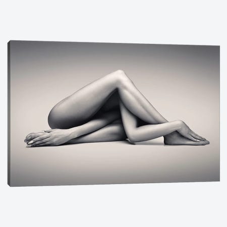Nude Woman Fine Art 13 Canvas Print #JSW147} by Johan Swanepoel Art Print