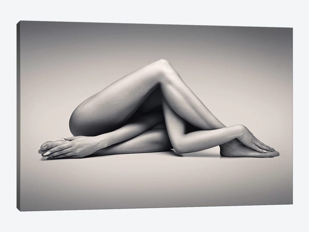 Nude Woman Fine Art 13 by Johan Swanepoel 1-piece Canvas Art