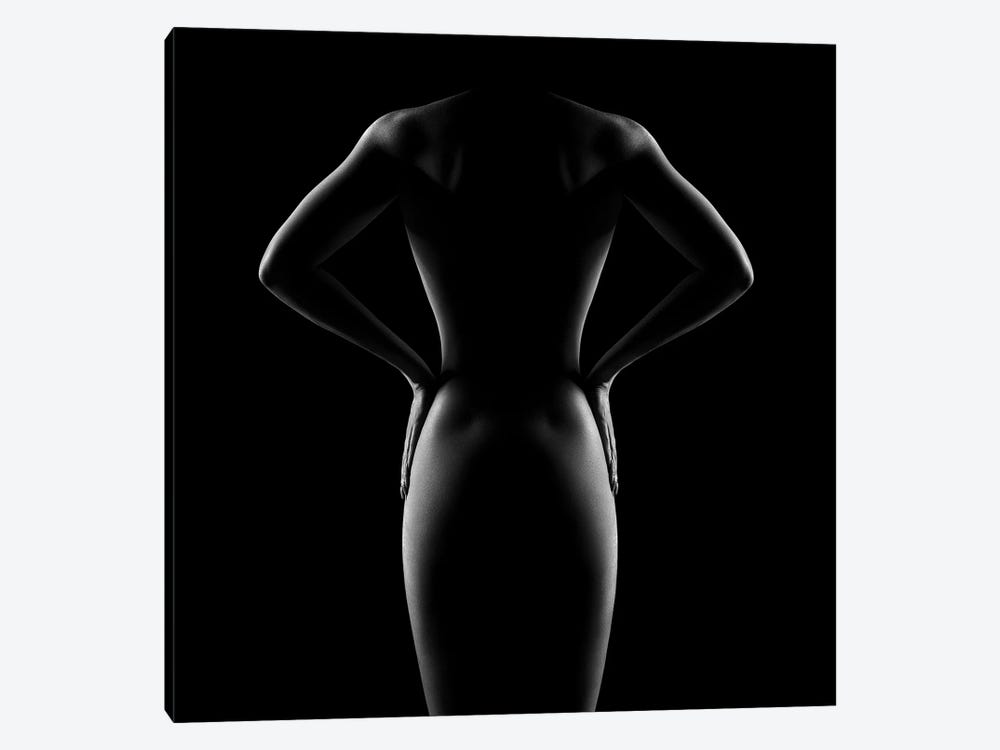 Nude Woman Bodyscape 53 by Johan Swanepoel 1-piece Canvas Art Print