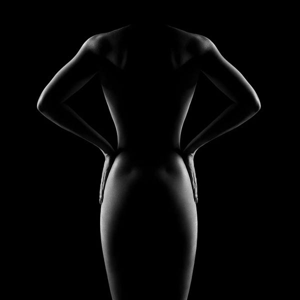 Figurative Photography: Nude Woman Bodyscape 53 by Johan Swanepoel