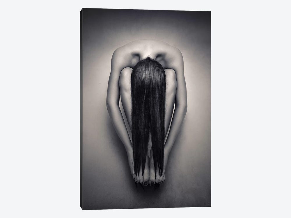 Nude Woman Fine Art 14 by Johan Swanepoel 1-piece Art Print