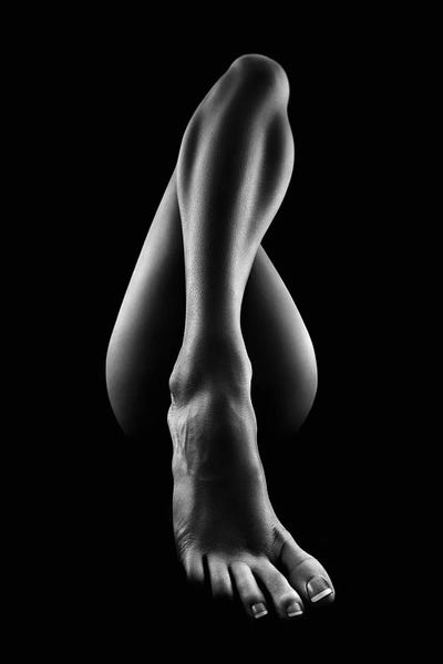 Figurative Photography: Nude woman bodyscape 56 by Johan Swanepoel