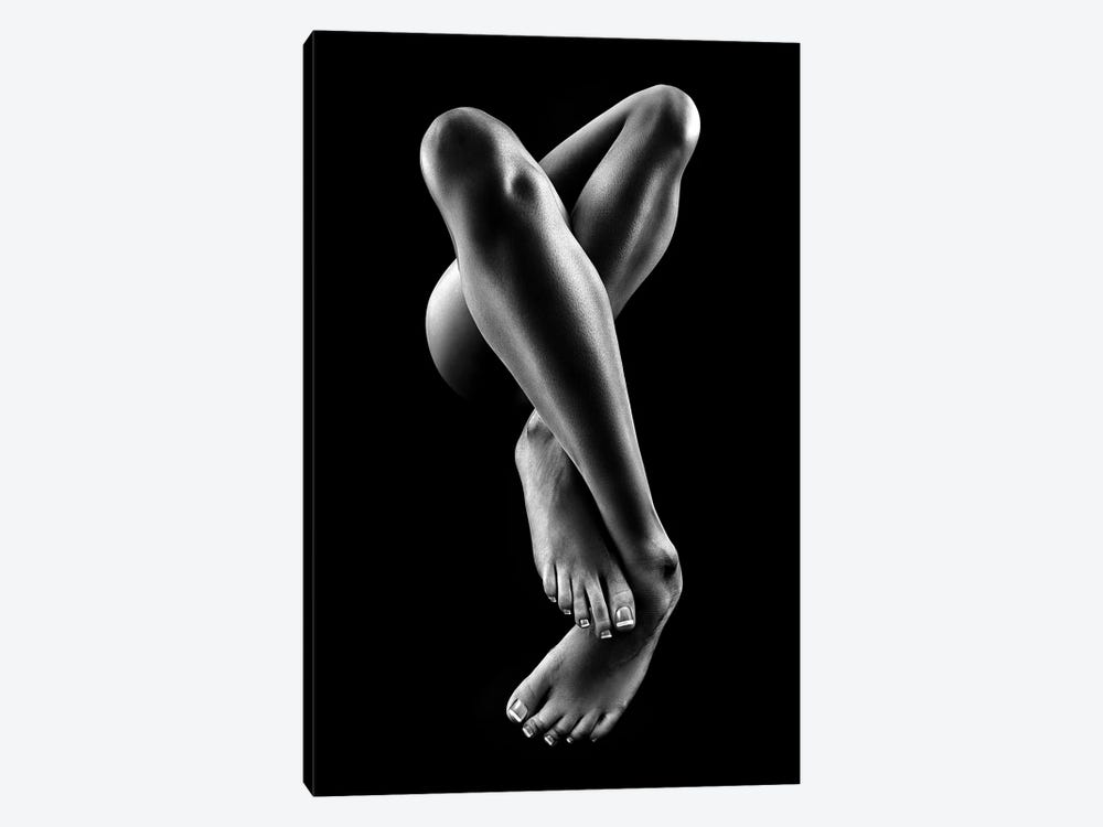 Nude Woman Bodyscape 57 by Johan Swanepoel 1-piece Art Print