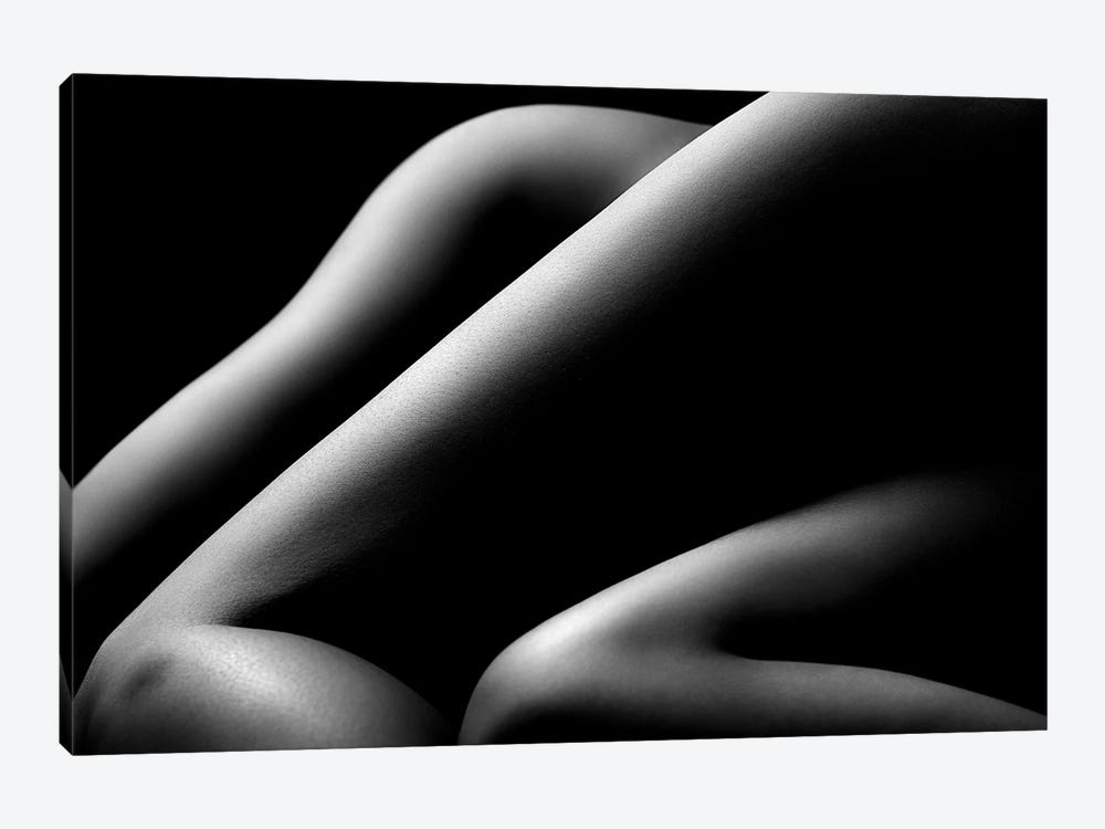 Nude Woman Bodyscape 58 by Johan Swanepoel 1-piece Canvas Art Print