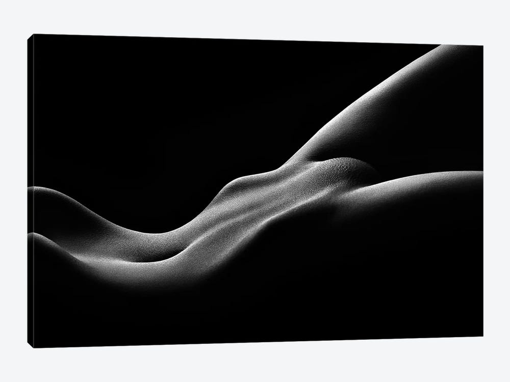 Nude Woman Bodyscape 59 by Johan Swanepoel 1-piece Canvas Wall Art