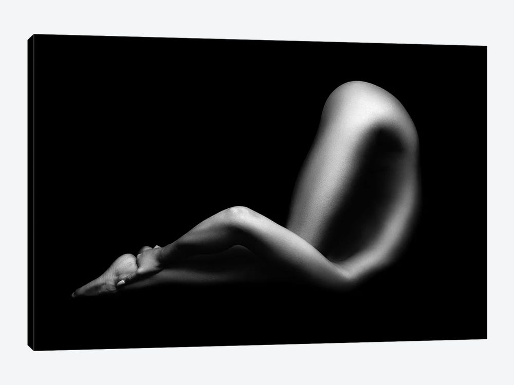 Nude Woman Bodyscape 64 by Johan Swanepoel 1-piece Canvas Wall Art