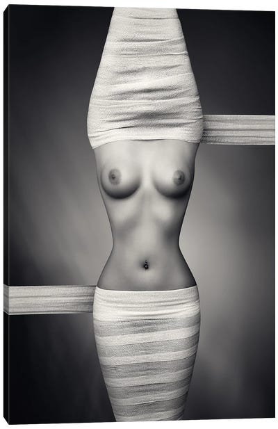 Nude Woman Fine Art II1 Canvas Art Print - Johan Swanepoel