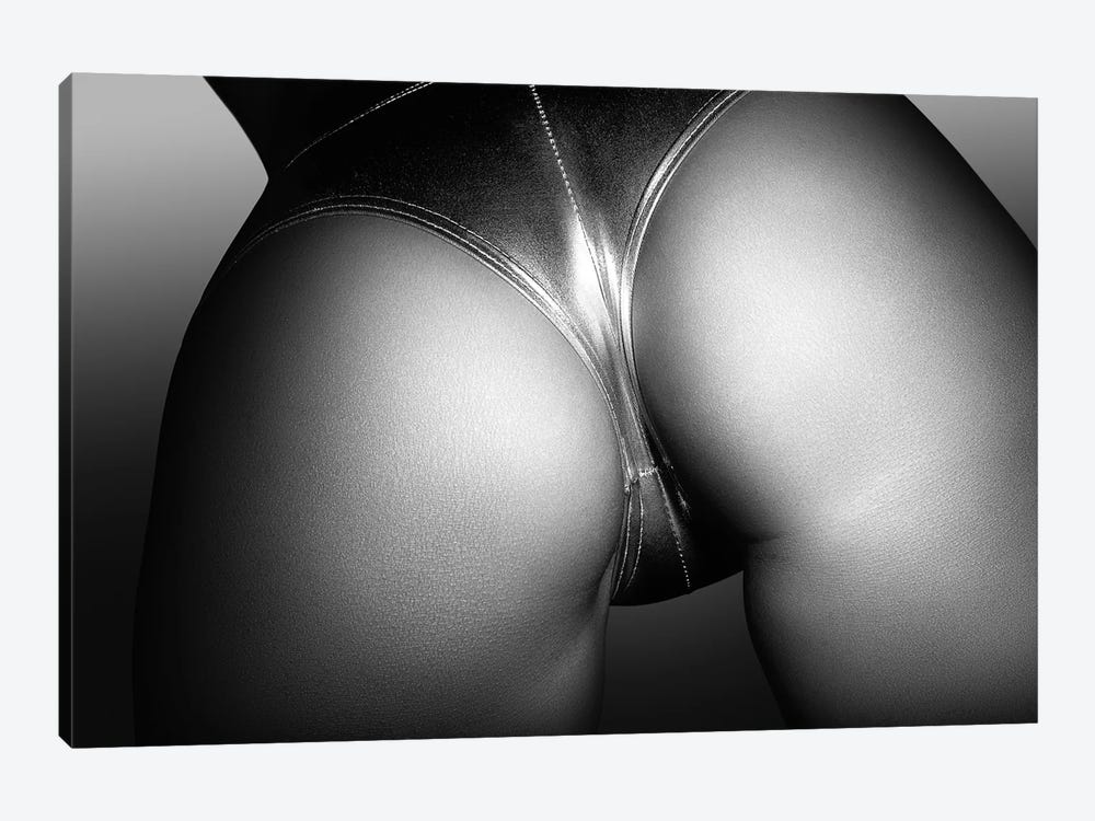 Sexy buttocks close-up 2 by Johan Swanepoel 1-piece Canvas Art