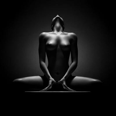 Nude Woman Fine Art XXIII by Johan Swanepoel acrylic art print