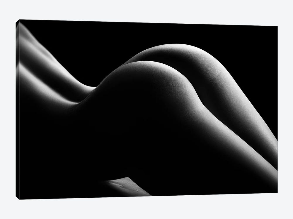 Nude Woman Bodyscape LXVIII by Johan Swanepoel 1-piece Canvas Art
