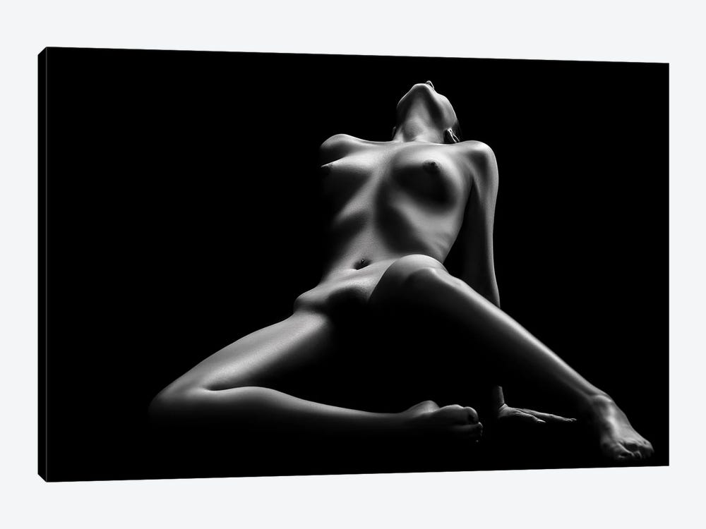 Nude Woman Bodyscape LXIX by Johan Swanepoel 1-piece Canvas Print