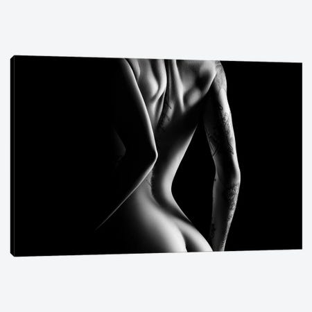 Nude Woman Bodyscape LXXII Canvas Print #JSW206} by Johan Swanepoel Canvas Artwork