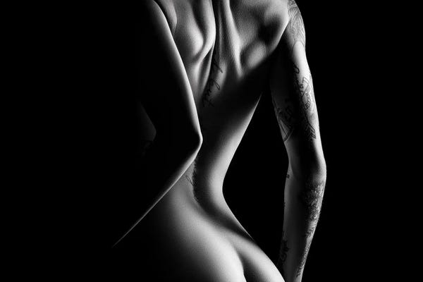 Figurative Photography: Nude Woman Bodyscape LXXII by Johan Swanepoel