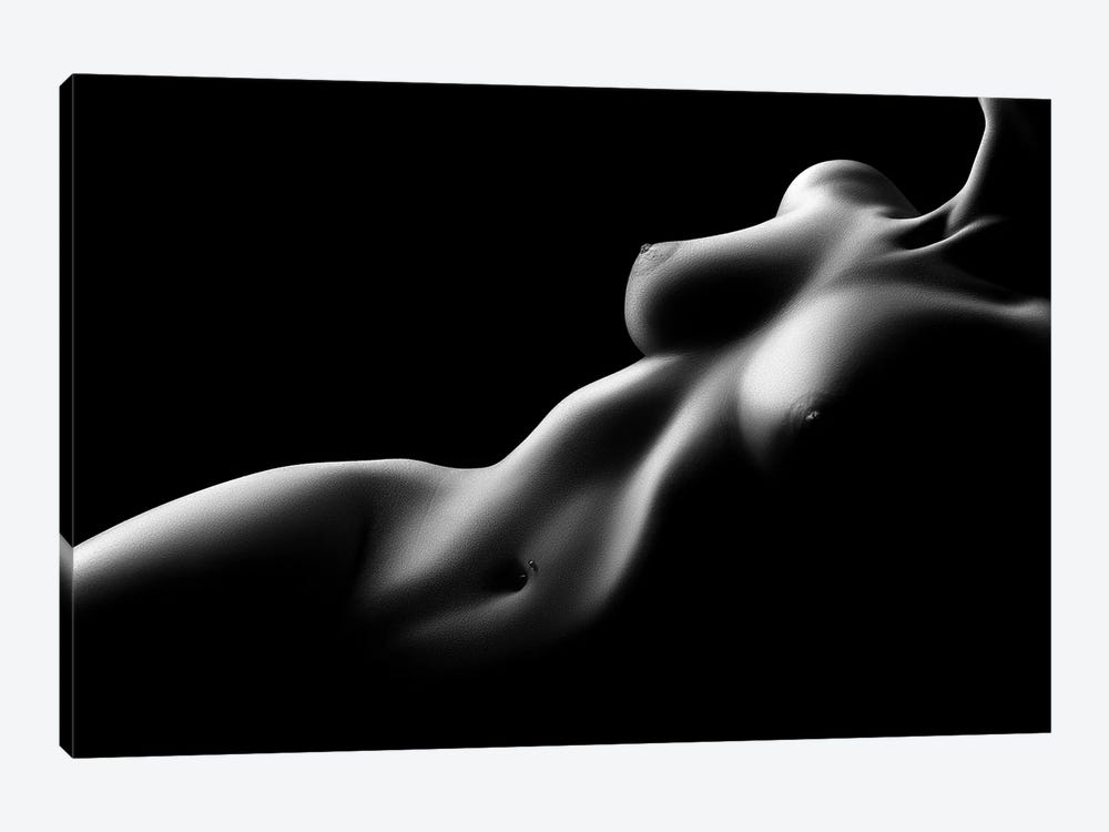 Nude Woman Bodyscape LXXV by Johan Swanepoel 1-piece Canvas Artwork