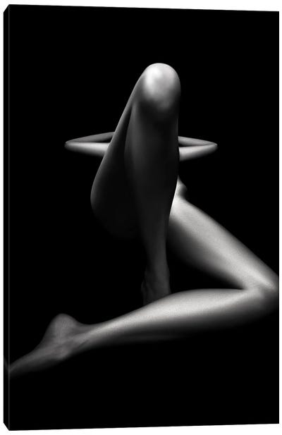 Nude Woman Bodyscape LXXVI Canvas Art Print - Johan Swanepoel