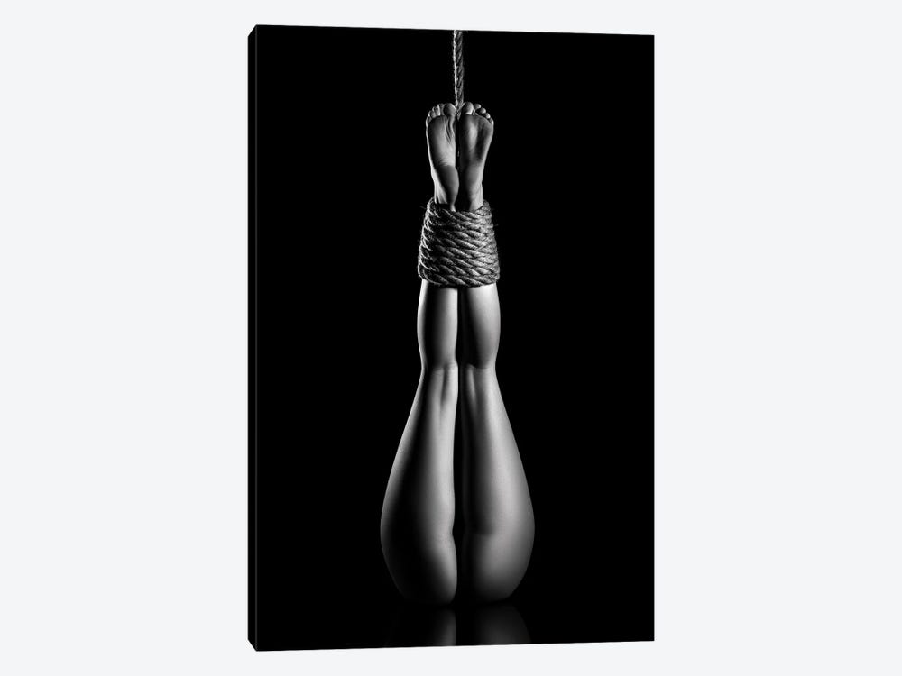 Nude Woman Bondage V by Johan Swanepoel 1-piece Art Print