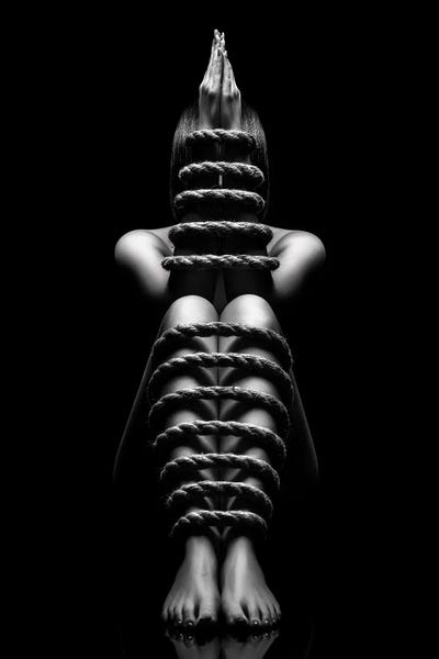 Female Nudes: Nude Woman Bondage VI by Johan Swanepoel