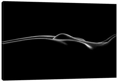 Nude Woman Bodyscape LXXVII Canvas Art Print - Johan Swanepoel