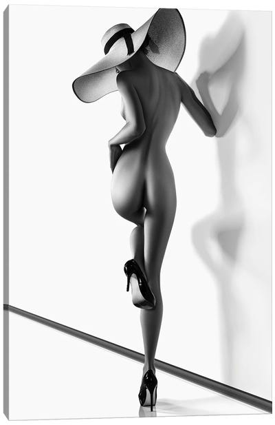 Sensual Nude Woman X Canvas Art Print - Johan Swanepoel
