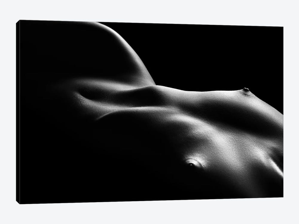 Nude Woman Bodyscape XCV by Johan Swanepoel 1-piece Canvas Print