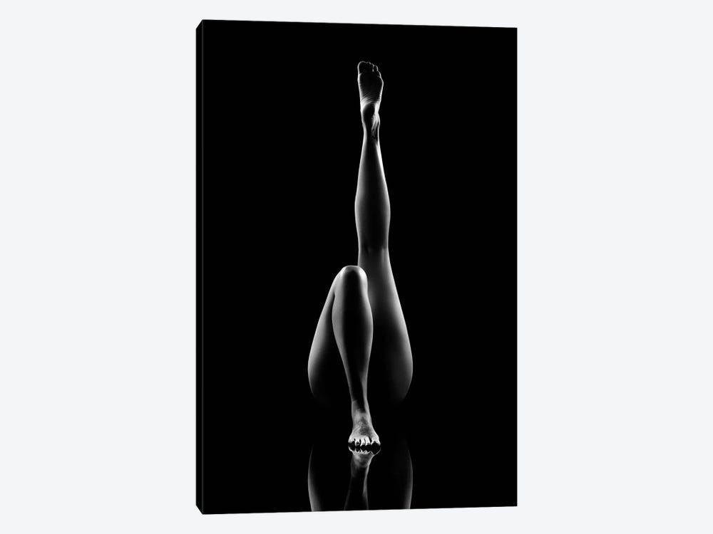 Nude Bodyscape Reflections VII 1-piece Canvas Print