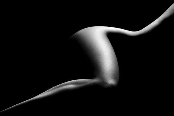 Johan Swanepoel: Nude Woman Bodyscape IX by Johan Swanepoel
